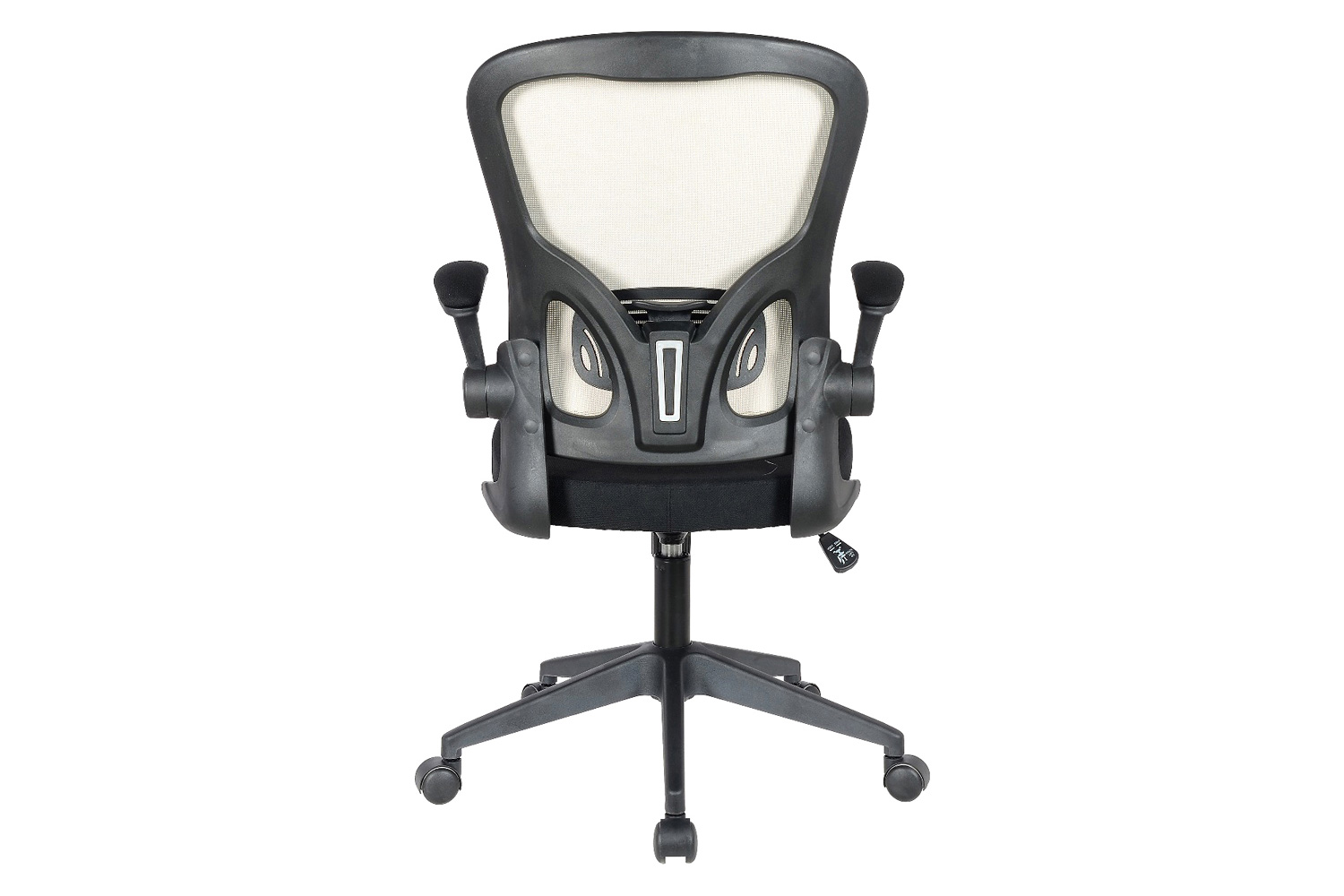 LeisureMod™ Newton Mesh Office Chair - Beige