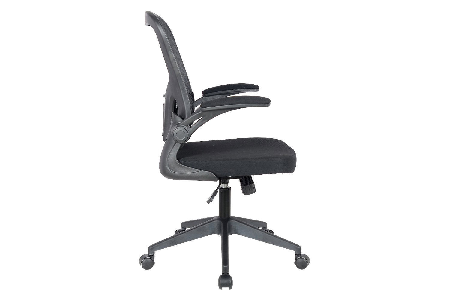 LeisureMod™ Newton Mesh Office Chair - Black