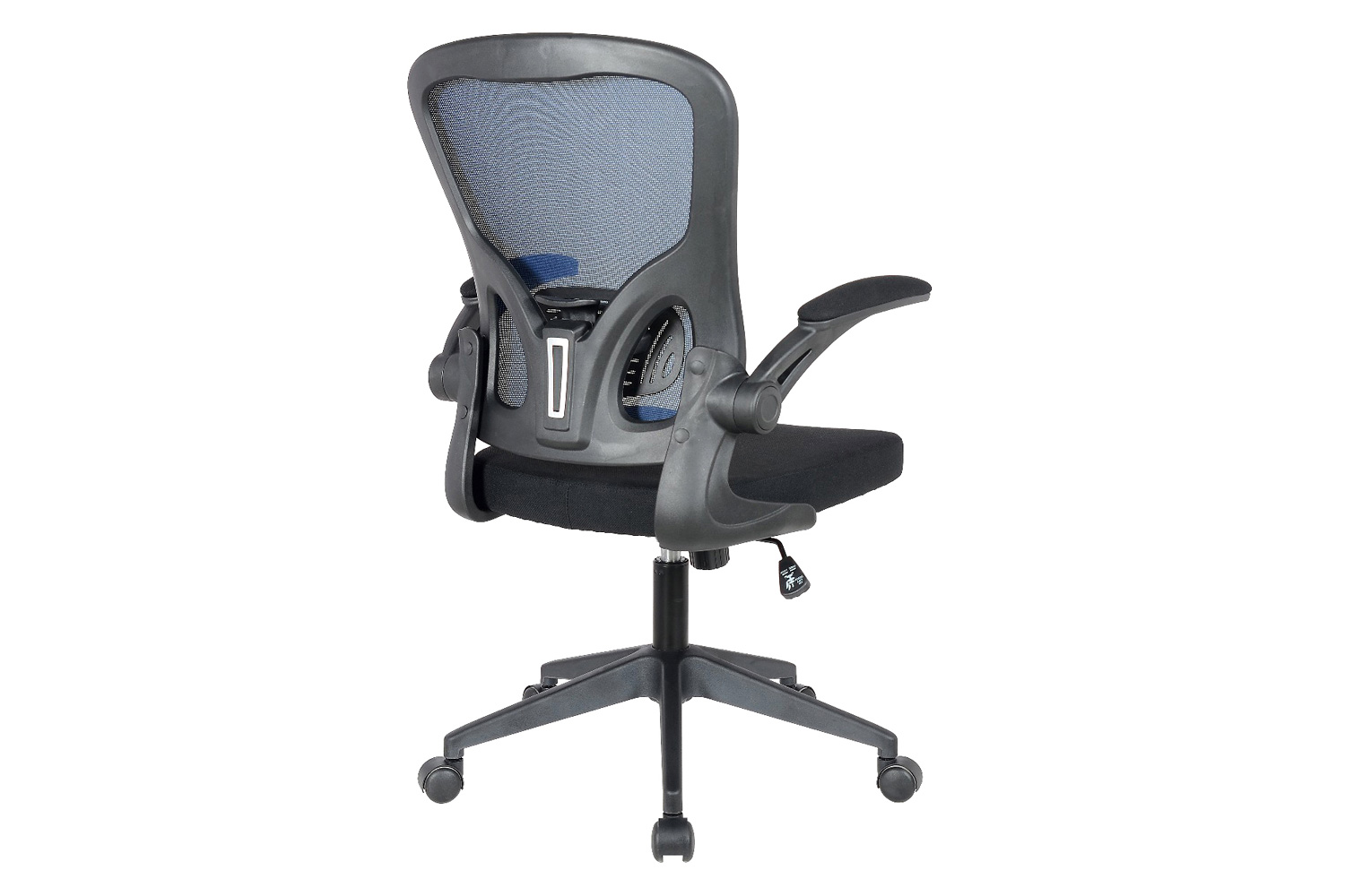 LeisureMod Newton Mesh Office Chair - Royal/Blue