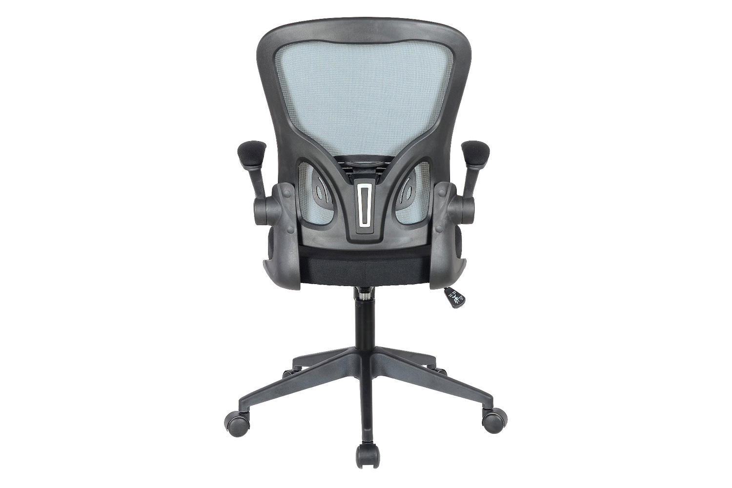 LeisureMod Newton Mesh Office Chair - Gray