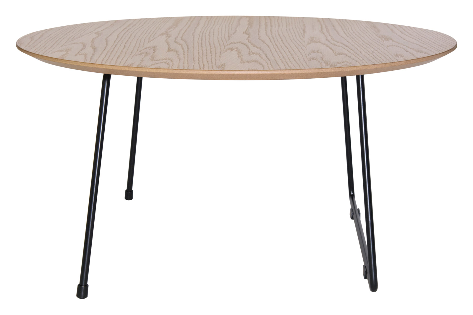 LeisureMod - Pemborke Mid Century Modern Round Coffee Table