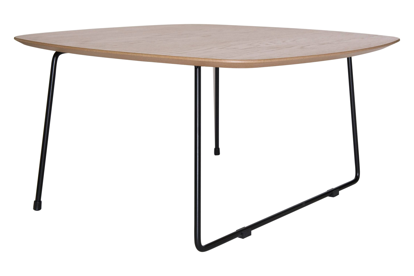 LeisureMod - Pemborke Mid Century Modern Square Coffee Table