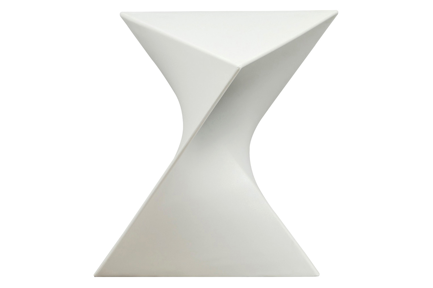 LeisureMod Randolph Modern Side End Table - White