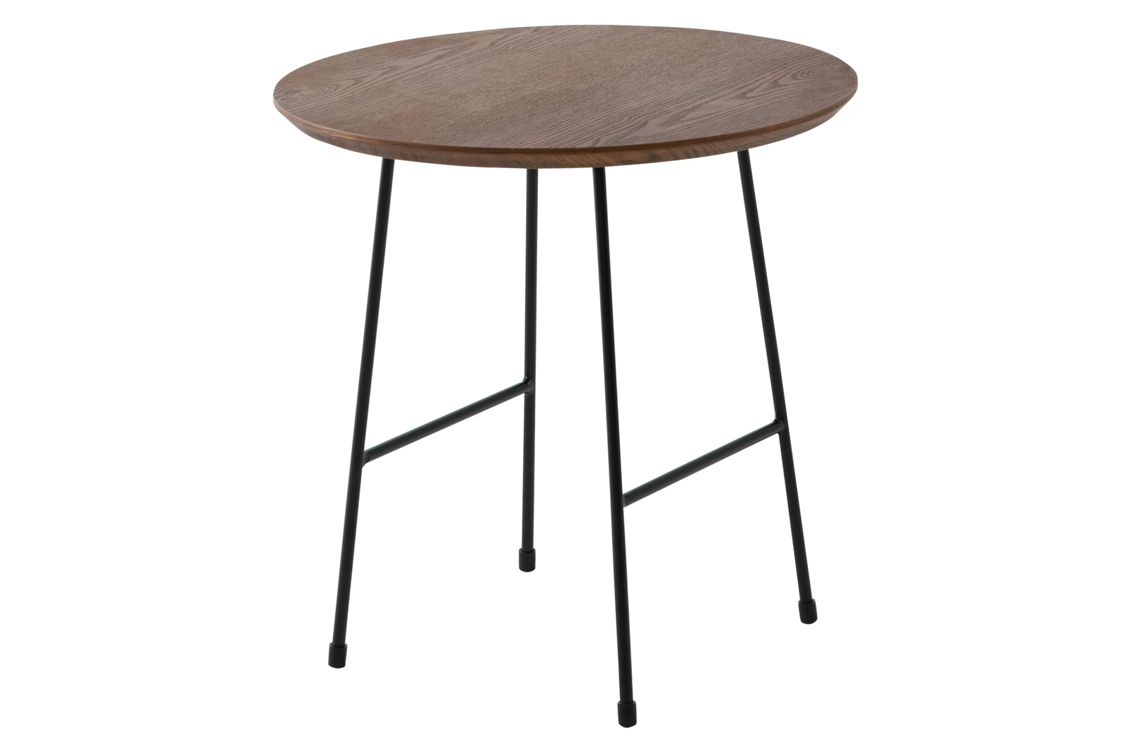 LeisureMod Rossmore Black Base Side Table