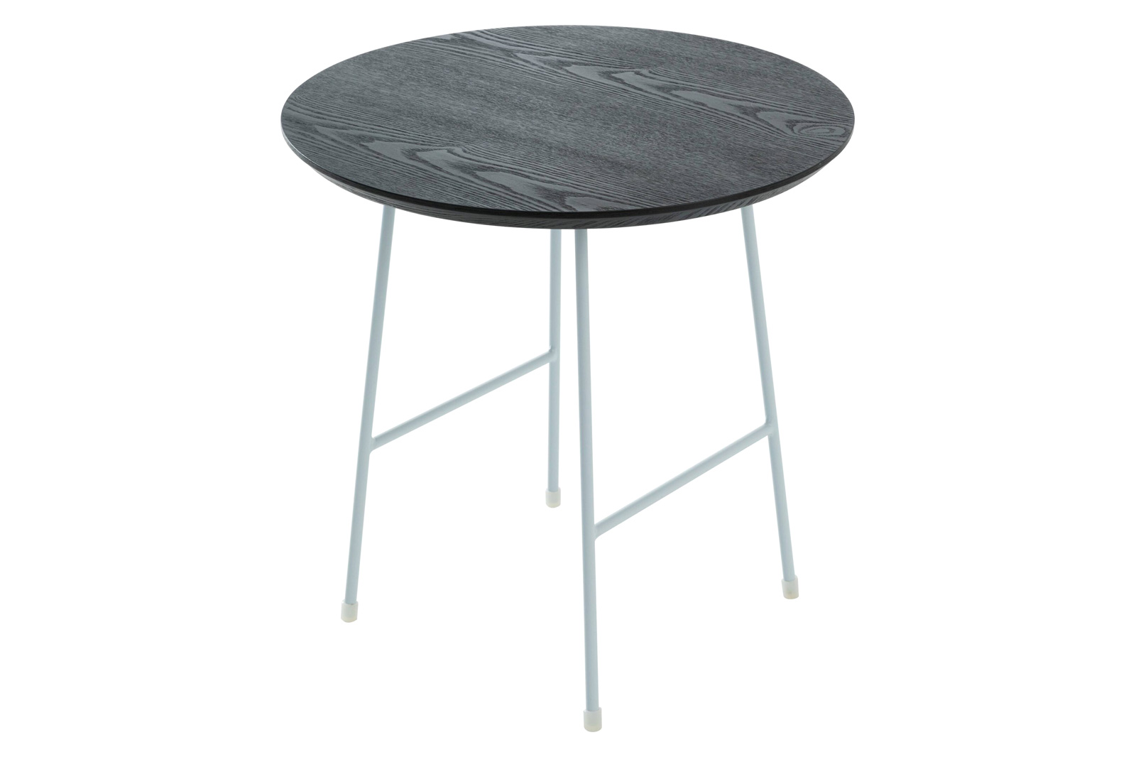 LeisureMod Rossmore Black Base Side Table