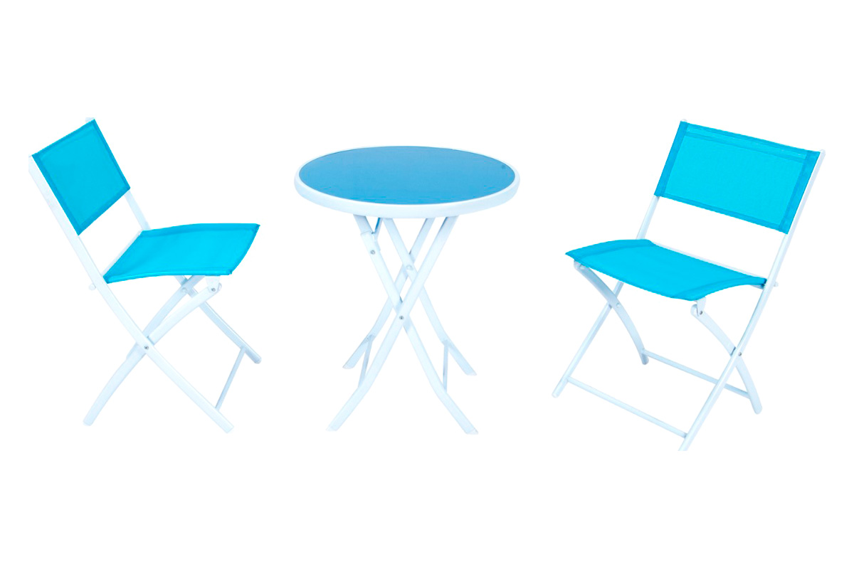 LeisureMod Sling Modern Bistro Dining Set