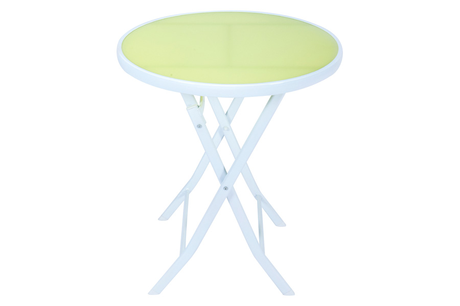 LeisureMod Sling Modern Bistro Dining Set - Green