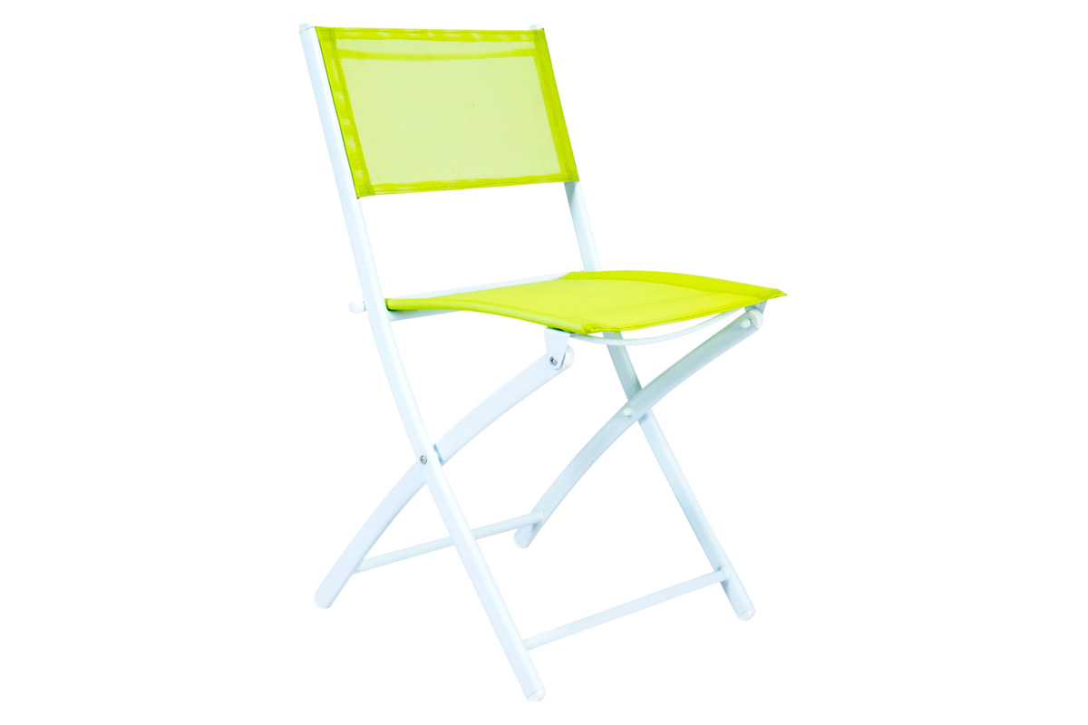 LeisureMod Sling Modern Bistro Dining Set - Green