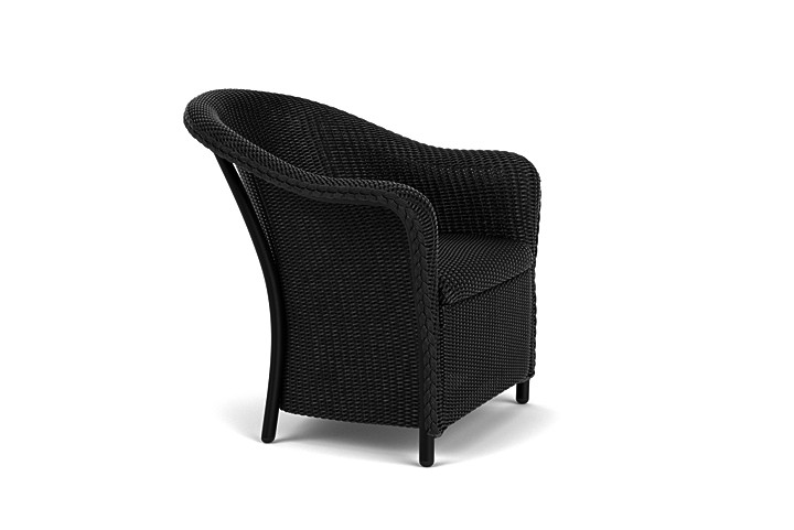 Lloyd Flanders™ Reflections Lounge Chair with Padded Seat - Ebony