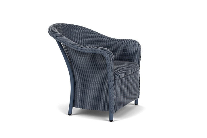 Lloyd Flanders™ Reflections Lounge Chair with Padded Seat - Denim Blue