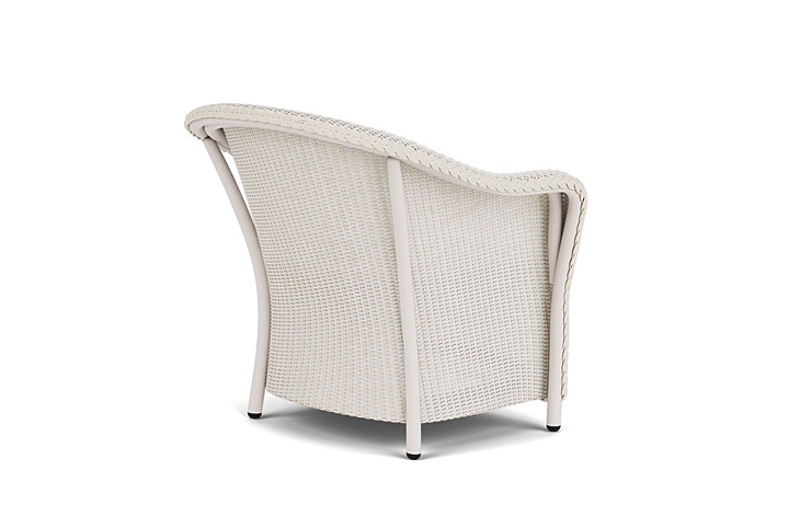 Lloyd Flanders™ Reflections Lounge Chair with Padded Seat - Antique White