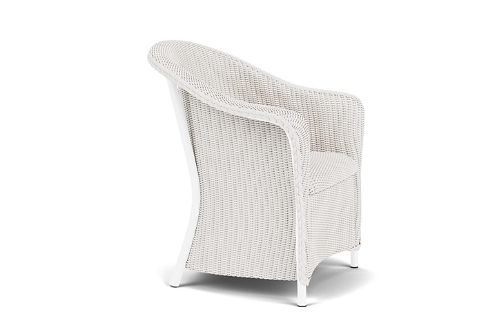 Lloyd Flanders™ Reflections Dining Armchair with Padded Seat - White