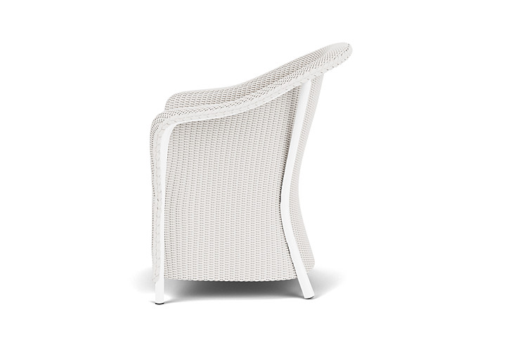 Lloyd Flanders™ Reflections Dining Armchair with Padded Seat - White