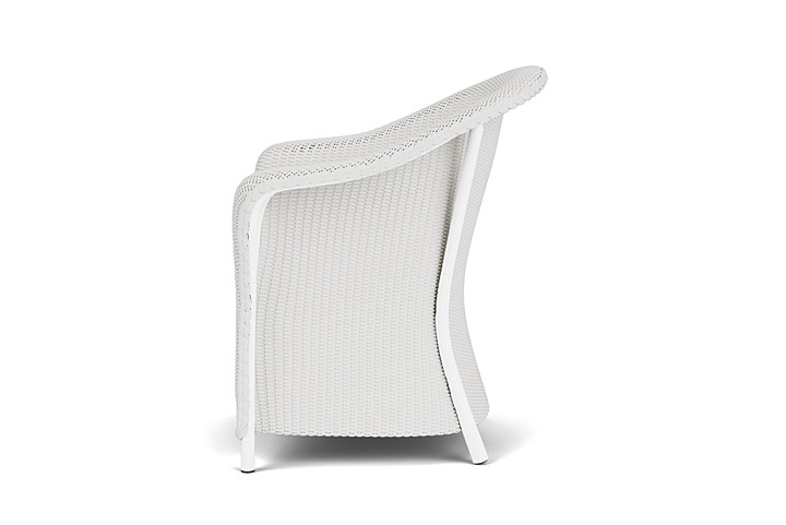 Lloyd Flanders™ Reflections Dining Armchair with Padded Seat - Matte White