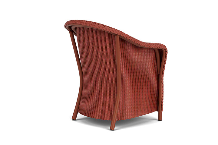 Lloyd Flanders™ Reflections Dining Armchair with Padded Seat - Terracotta