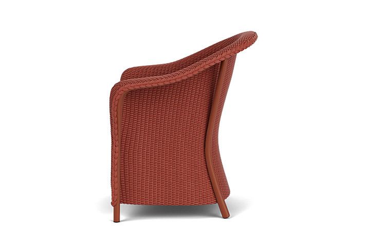 Lloyd Flanders™ Reflections Dining Armchair with Padded Seat - Terracotta