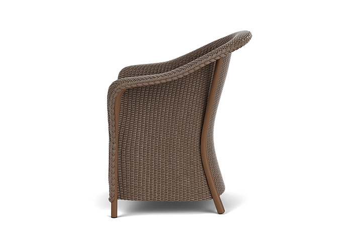 Lloyd Flanders™ Reflections Dining Armchair with Padded Seat - Bark