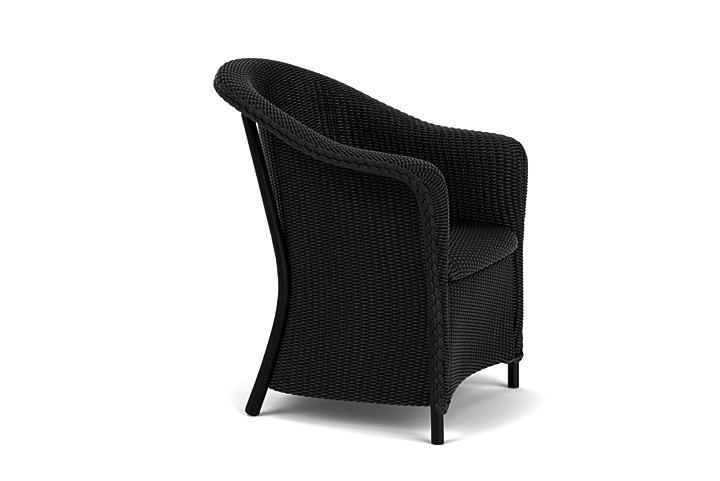 Lloyd Flanders™ Reflections Dining Armchair with Padded Seat - Ebony