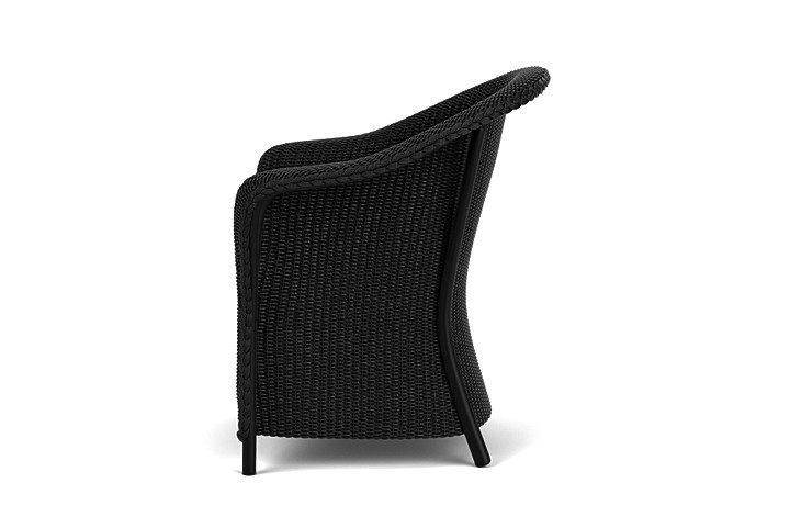 Lloyd Flanders™ Reflections Dining Armchair with Padded Seat - Ebony