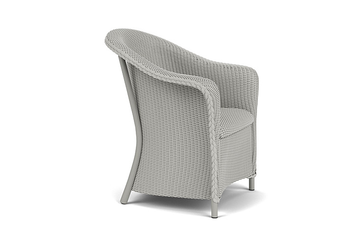 Lloyd Flanders™ Reflections Dining Armchair with Padded Seat - Platinum