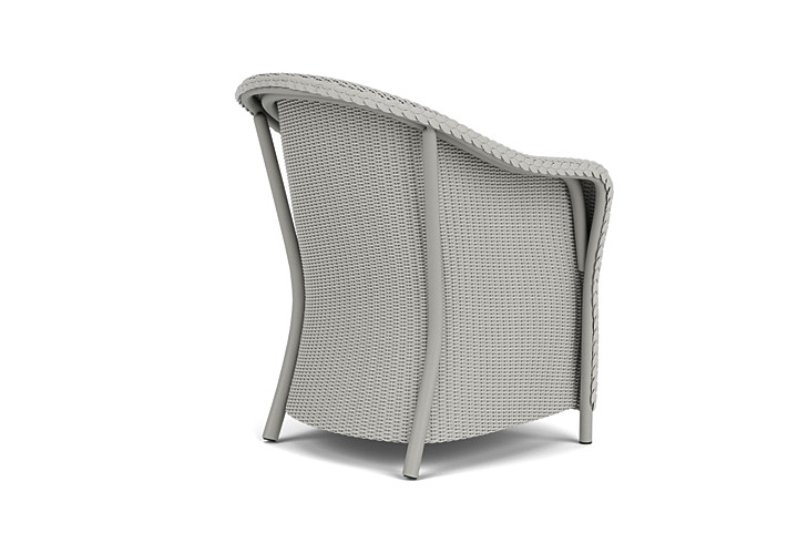 Lloyd Flanders™ Reflections Dining Armchair with Padded Seat - Platinum