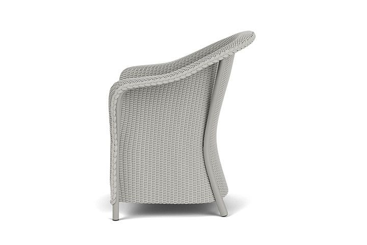 Lloyd Flanders™ Reflections Dining Armchair with Padded Seat - Platinum