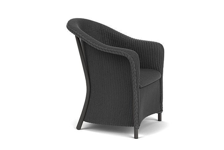 Lloyd Flanders™ Reflections Dining Armchair with Padded Seat - Charcoal