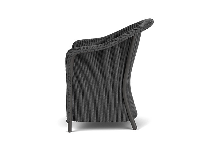 Lloyd Flanders™ Reflections Dining Armchair with Padded Seat - Charcoal