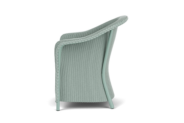 Lloyd Flanders™ Reflections Dining Armchair with Padded Seat - Sea Glass