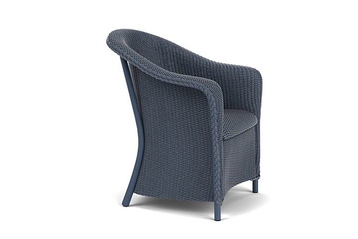 Lloyd Flanders™ Reflections Dining Armchair with Padded Seat - Denim Blue