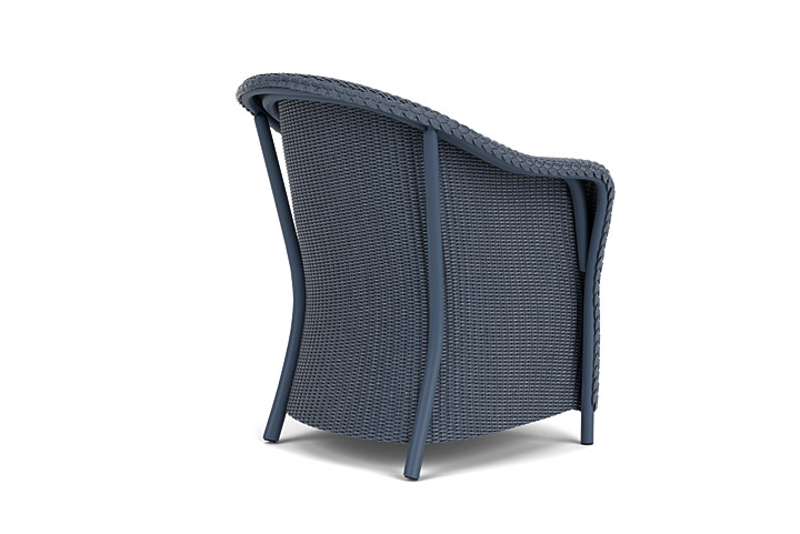 Lloyd Flanders™ Reflections Dining Armchair with Padded Seat - Denim Blue