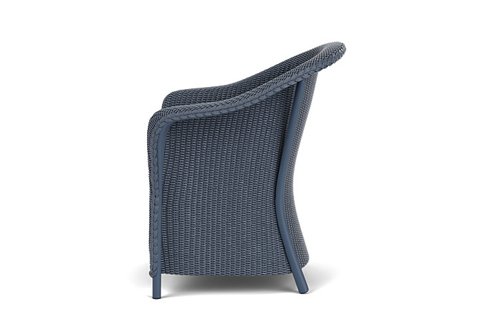 Lloyd Flanders™ Reflections Dining Armchair with Padded Seat - Denim Blue