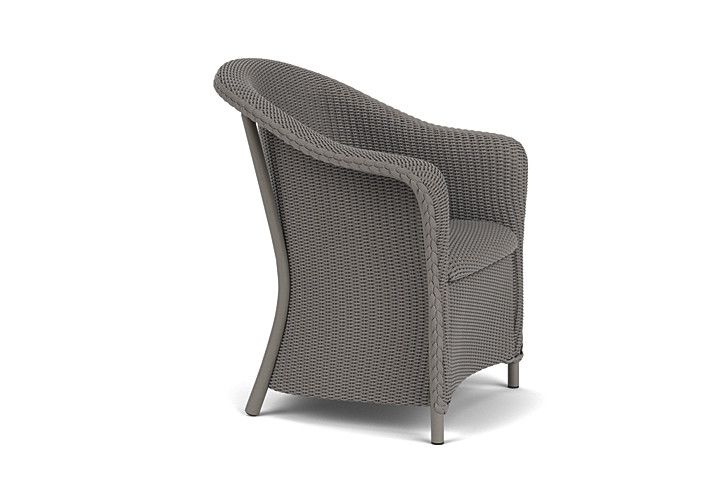 Lloyd Flanders™ Reflections Dining Armchair with Padded Seat - Pewter