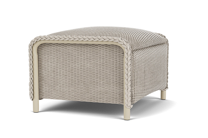 Lloyd Flanders™ Reflections Ottoman, Padded - Linen