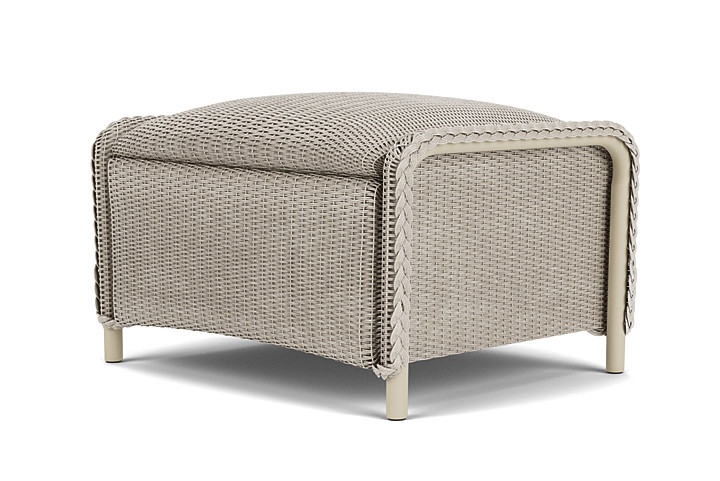 Lloyd Flanders™ Reflections Ottoman, Padded - Linen