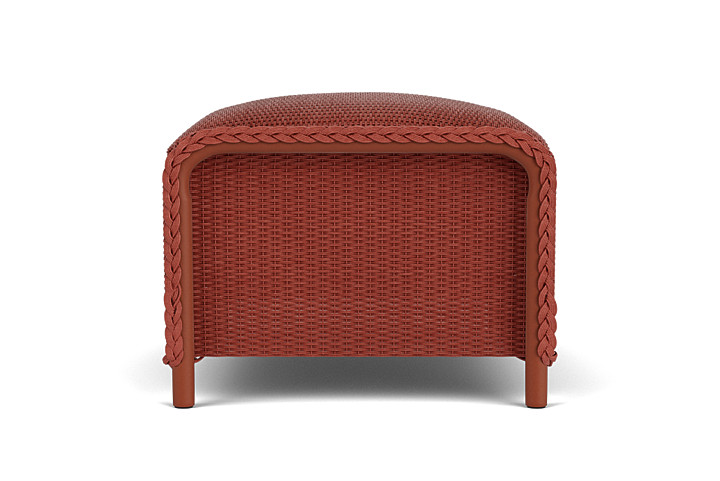 Lloyd Flanders™ Reflections Ottoman, Padded - Terracotta