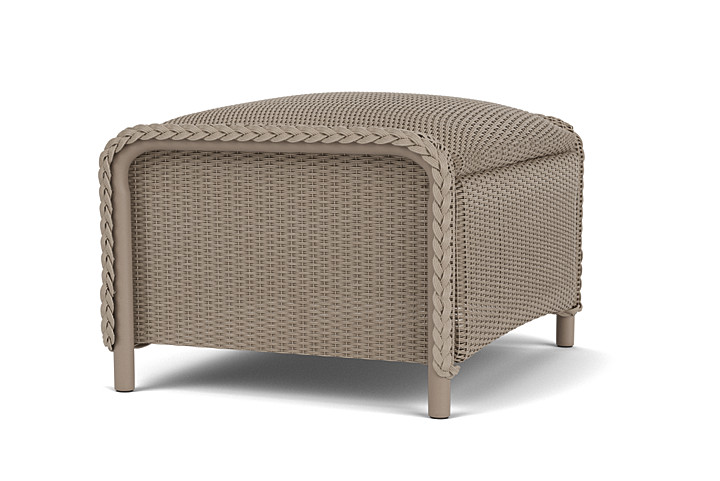 Lloyd Flanders™ Reflections Ottoman, Padded - French Beige