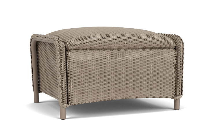 Lloyd Flanders™ Reflections Ottoman, Padded - French Beige