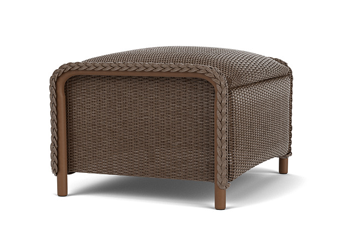 Lloyd Flanders™ Reflections Ottoman, Padded - Bark