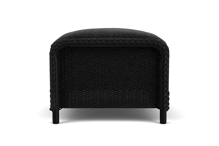 Lloyd Flanders™ Reflections Ottoman, Padded - Ebony