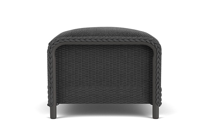 Lloyd Flanders™ Reflections Ottoman, Padded - Charcoal