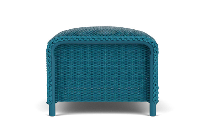 Lloyd Flanders™ Reflections Ottoman, Padded - Peacock