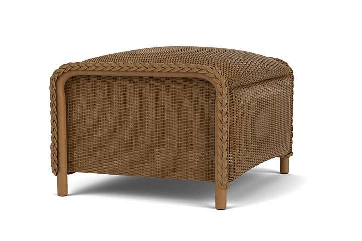 Lloyd Flanders™ Reflections Ottoman, Padded - Hickory