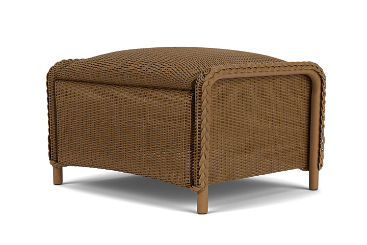 Lloyd Flanders™ Reflections Ottoman, Padded - Hickory