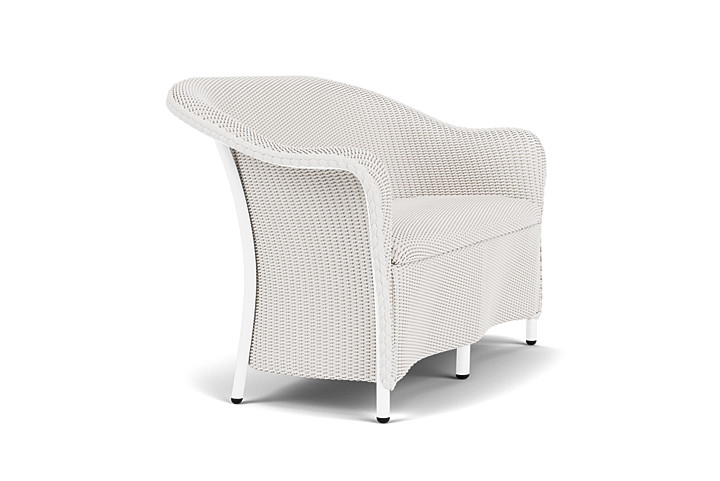 Lloyd Flanders™ Reflections Loveseat with Padded Seat - White