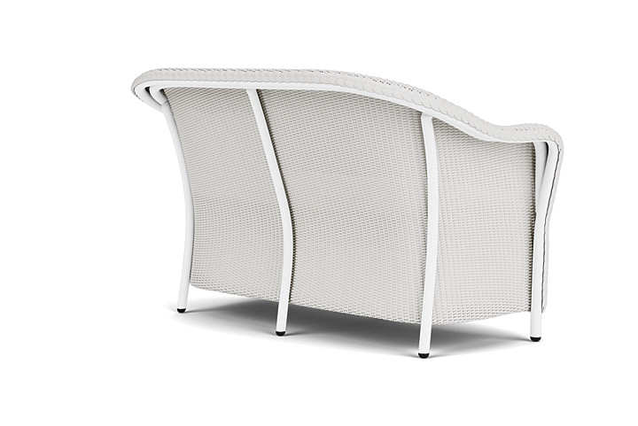 Lloyd Flanders™ Reflections Loveseat with Padded Seat - Matte White