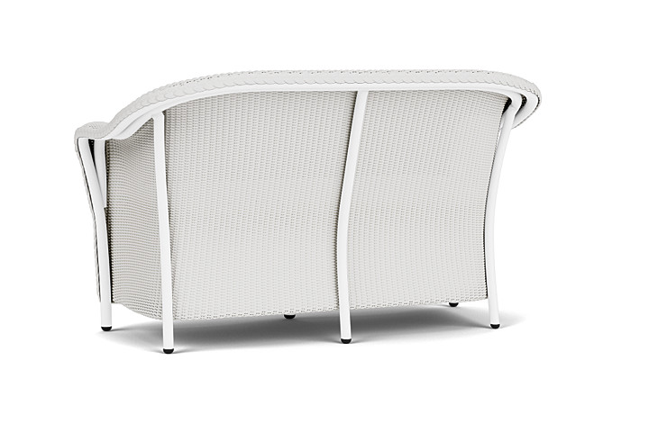 Lloyd Flanders™ Reflections Loveseat with Padded Seat - Matte White