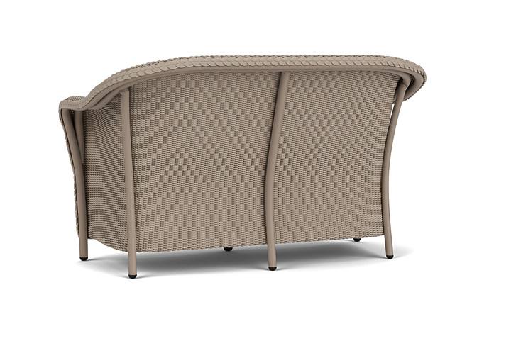 Lloyd Flanders™ Reflections Loveseat with Padded Seat - French Beige