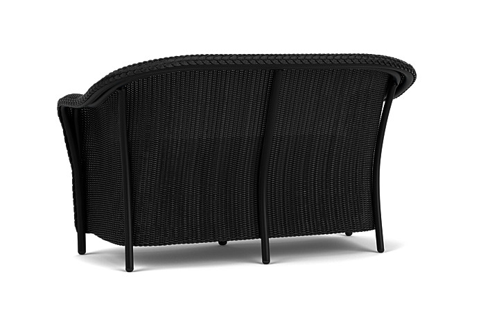 Lloyd Flanders™ Reflections Loveseat with Padded Seat - Ebony