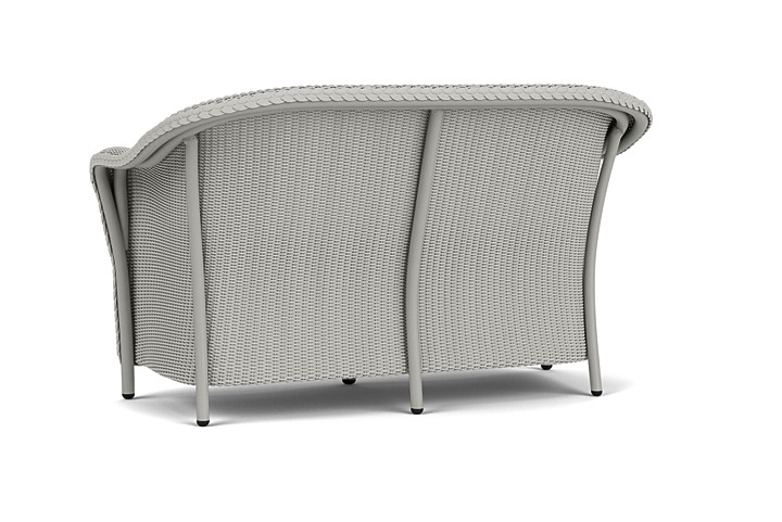 Lloyd Flanders™ Reflections Loveseat with Padded Seat - Platinum